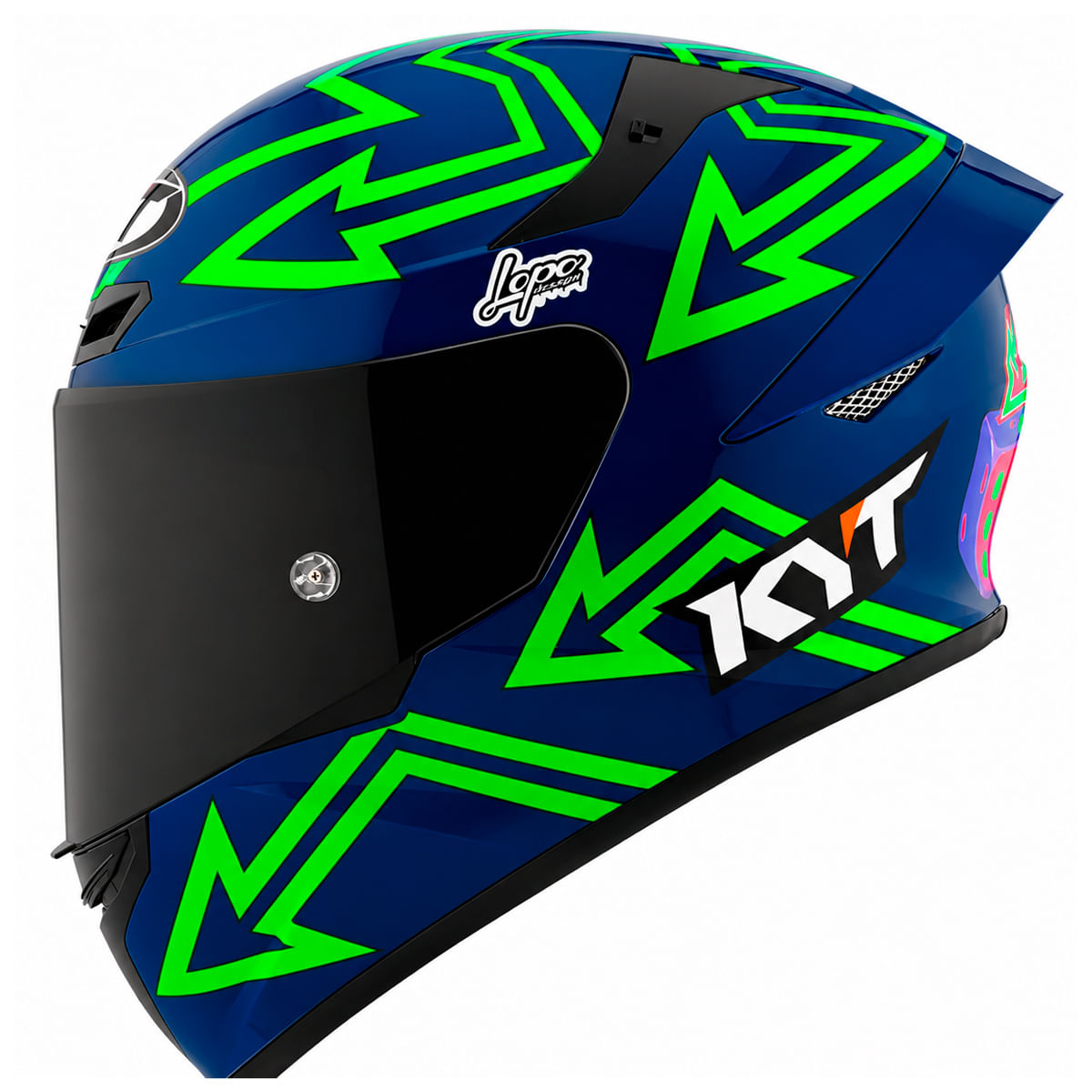 Capacete KYT TT Course Manzi Misano 2023 Arrow